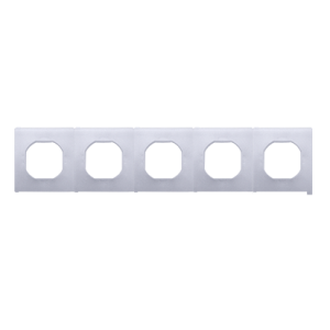 Simon 54 Nature IP44 seals for 5-gang frame — image 1