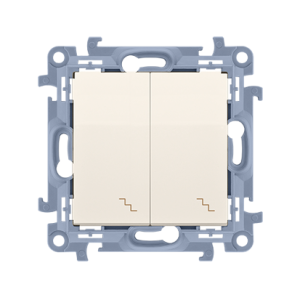 Cream white/electro white