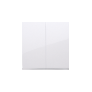 Simon 54 rockers for mechanisms: SW7/2XM, SW6P1M, white — image 1