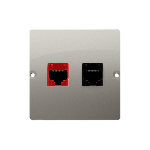 Satin, metallized
