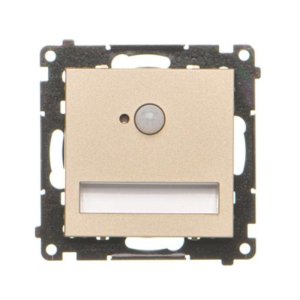 Simon 55 LED luminaire with motion sensor, 14V, (module), champagne matt — image 1