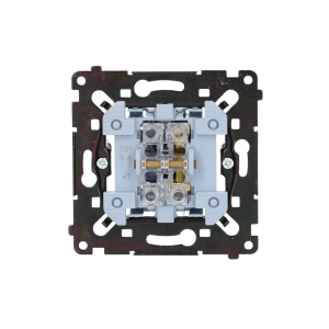 Simon 55 single switch, 10AX, black — image 1