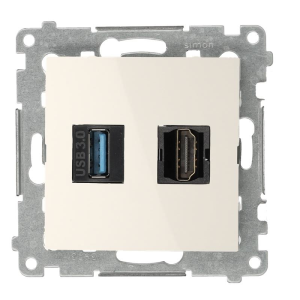 Cream white/electro white