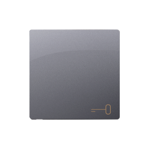 Simon Basic single button for switches and push buttons, silver matt, metalic — image 1