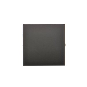 Simon 10 single button for switches and push buttons, for CW1.01/.. CP1.01/.. CW6.01/X/.. CW7.01/X/.., black matt — image 1