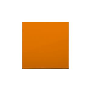 Simon 54 single button for switches and push buttons, orange — image 1