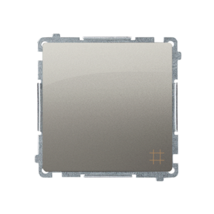 Satin, metallized