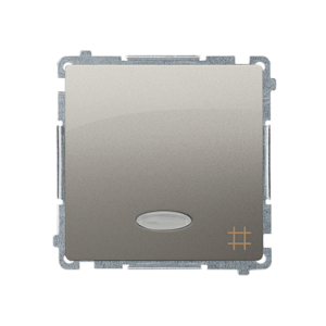 Satin, metallized