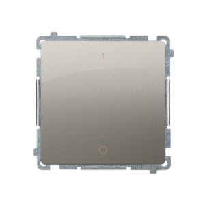 Satin, metallized