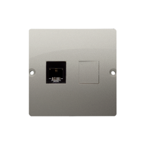 Satin, metallized