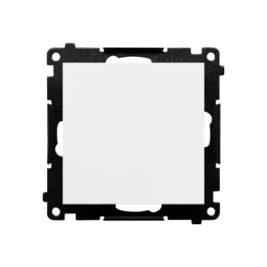 Simon 55 single break push button with pictogras, 10AX, white matt — image 1