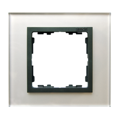 Simon82 Nature single frame, glass, gray / Graphite