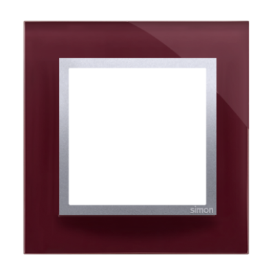 Simon 54 Nature single frame, glass, tempting plum