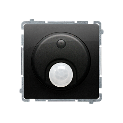 Simon Basic switch with motion sensor and relay, (module), black matt