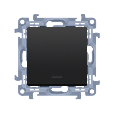 Two-way switch with LED illumination without pictogram, 10AX