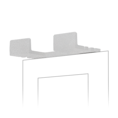 Simon 55 phone stand, matt aluminum
