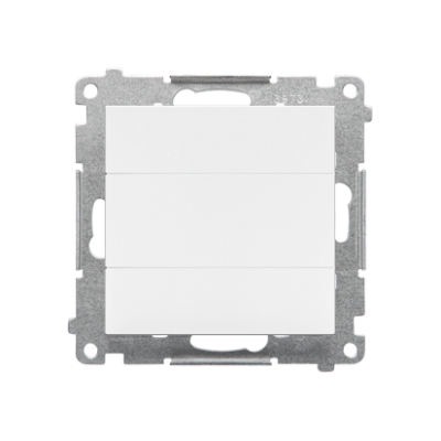 Simon 55 blind element with metal support, (module), white matt