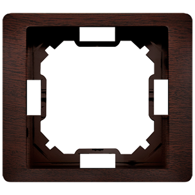 Simon Basic Neos single frame, mahogany metallic