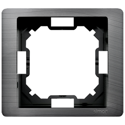 Simon Basic Neos single frame, titanium metallic