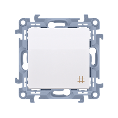 Simon 10 intermediate switch, 10AX, white
