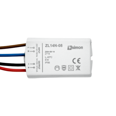 ST LED surface mounted power supply unit 14V, DC, 8W.