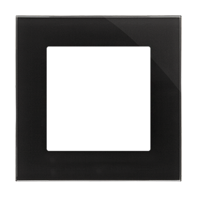 Simon 55 Nature single frame, glass, classic black glass