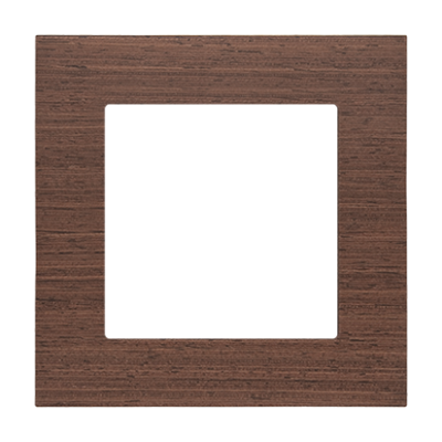 Simon 55 Nature single frame, wood, hazel