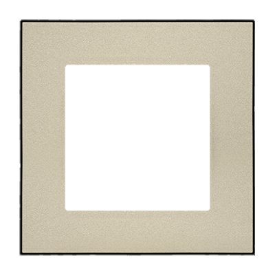 Simon 55 single frame, black base, champagne
