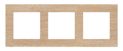 Triple frame, wood