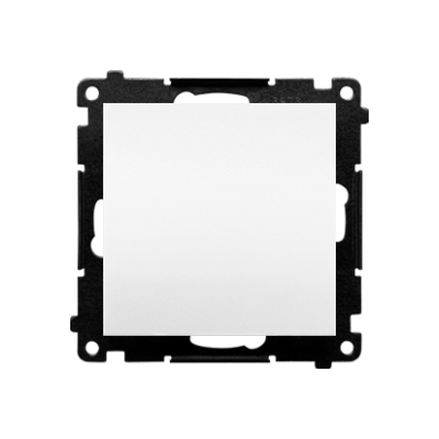 Simon 55 cable input, white matt