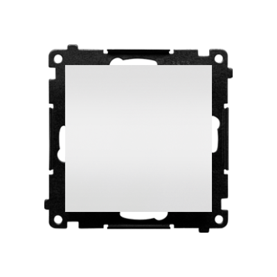 Simon 55 cable input, light gray matt