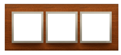 Triple frame, wood