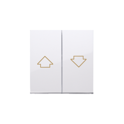 Simon 54 rockers for roller blind push button SZP1M, white