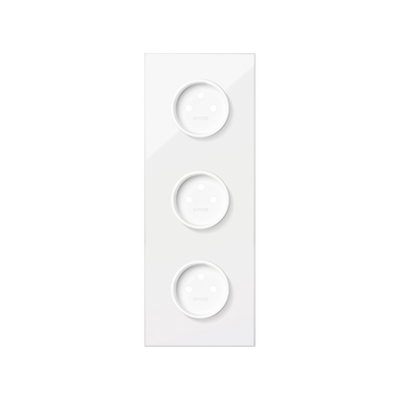 Triple panels: 3 power sockets