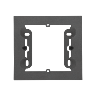 Simon 55 single surface mounted box, graphite mat