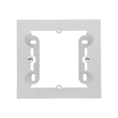 Simon 55 single surface mounted box, matt aluminum