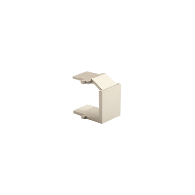 For various series RJ45/RJ12 blind for IT/telephone socket, (Accessory), gold matt, metalic