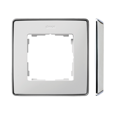 Single frame, chrome base