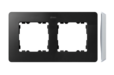 Double frame, aluminium base