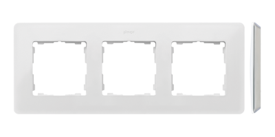 Triple frame, gray base