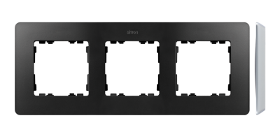 Triple frame, aluminium base