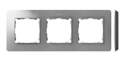 Triple frame, black base