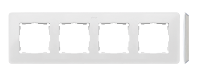 Quadruple frame, gray base