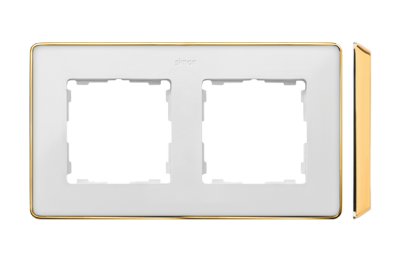 Double frame, gold base