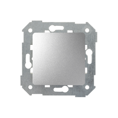 Simon 82 blind element with metal support, aluminum