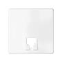 Simon 82 telephone socket cover, white