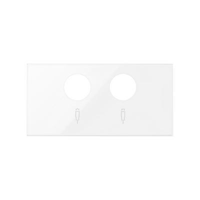 Cover for R/TV+SAT inductive sockets, Prod. name: R/TV+SAT