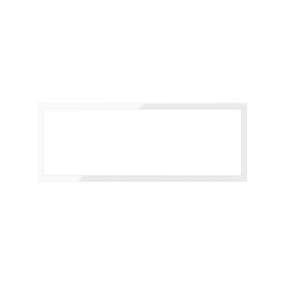 Simon 100 frame for 3 elements, white