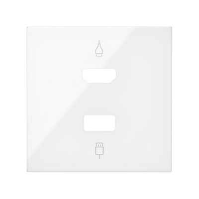 Cover for HDMI+ USB connector, Prod. name: HDMI+USB