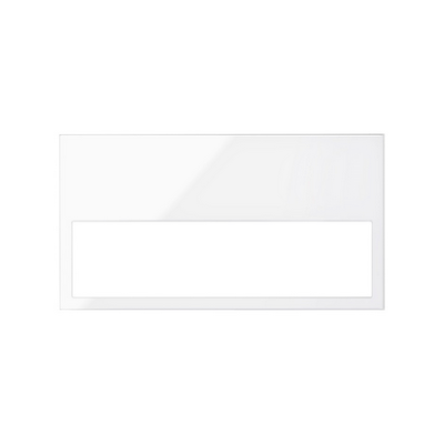 Simon 100 frame minimum 2 elements, white
